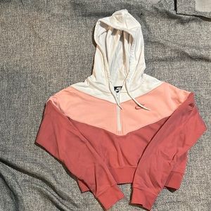 Nike crop hoodie